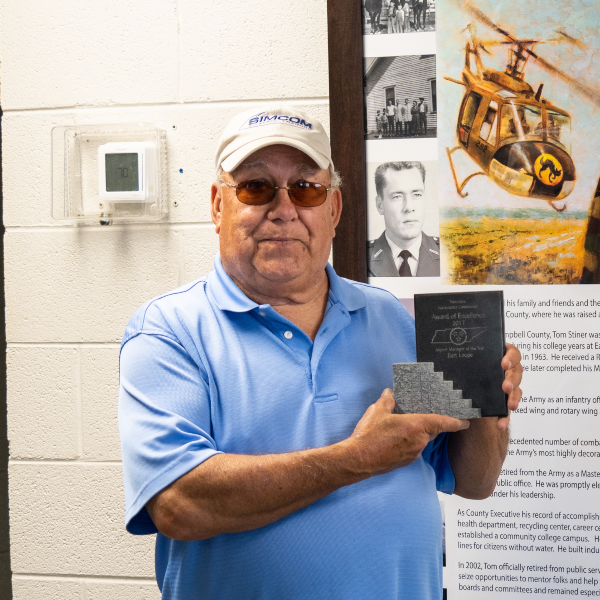 Bert Loupe Airport Manager of Colonel Tommy C. Stiner Airfield in Campbell County