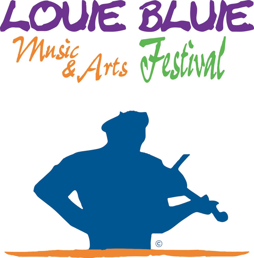 louie bluie festival logo